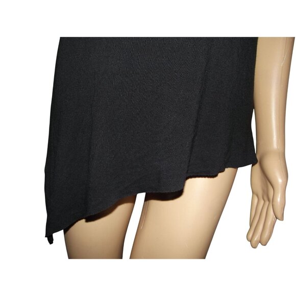 Express Tank Top XS Long One Eleven Black Soft Sexy twisted open back (0-2)shirt - Picture 6 of 10